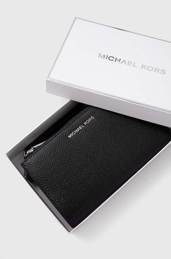 MICHAEL Michael Kors portfel skórzany czarny 32T7SAFW4L
