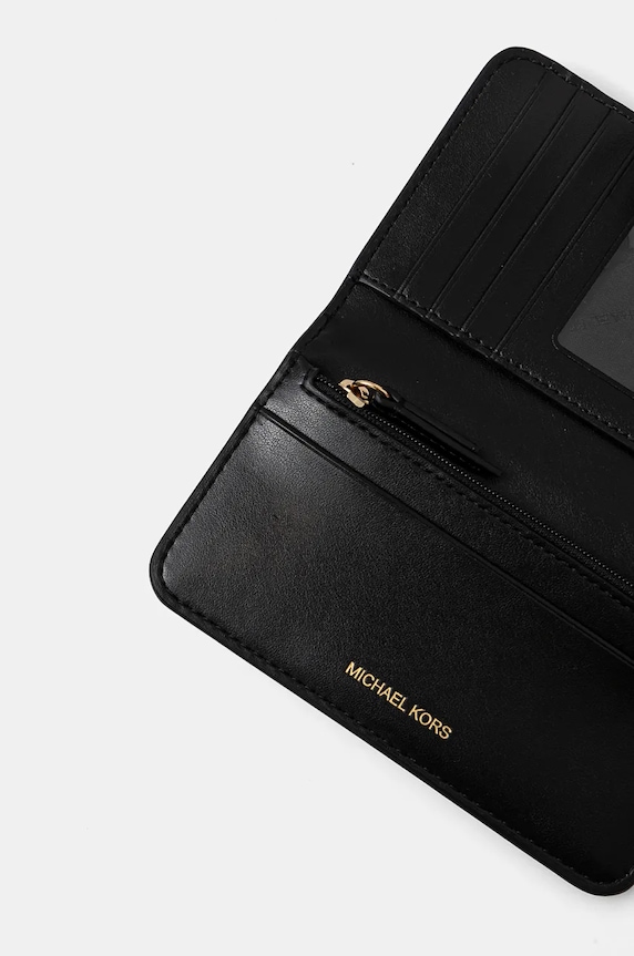 MICHAEL Michael Kors portfel skórzany 32S4G0KF6L czarny AW24