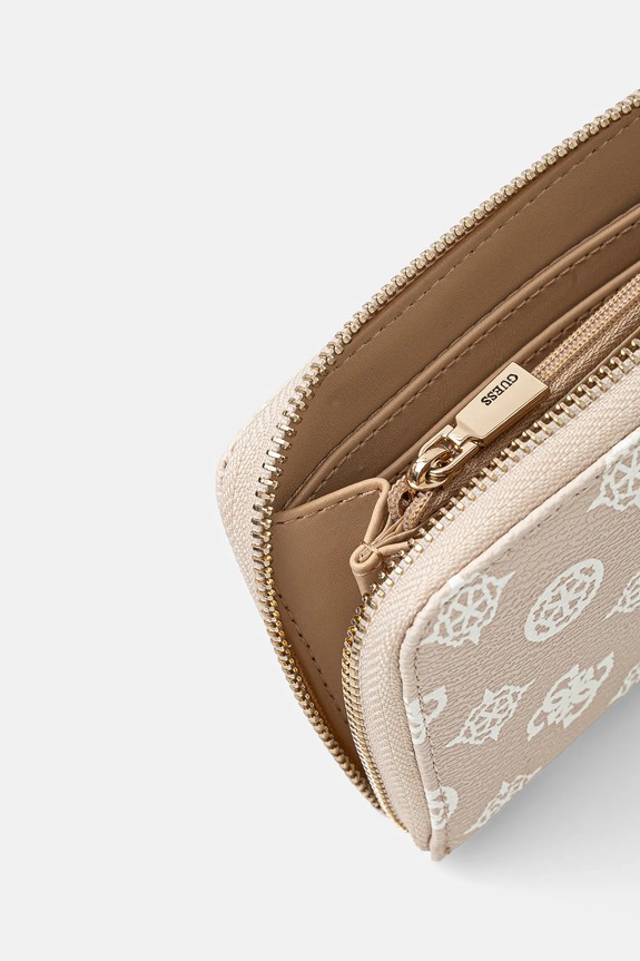 Doplnky Peňaženka Guess LAUREL SWPG85.00140 béžová
