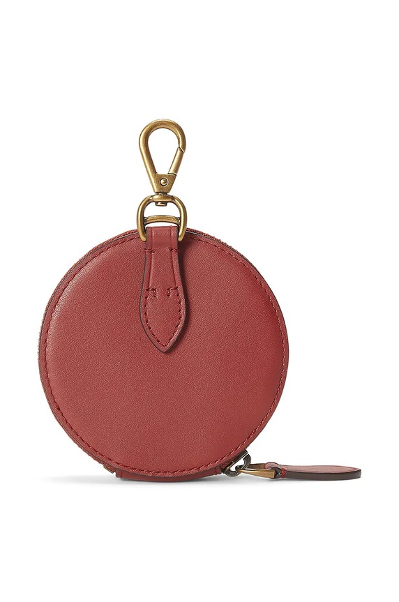 Кожен портфейл Polo Ralph Lauren 427952662 червен AW24