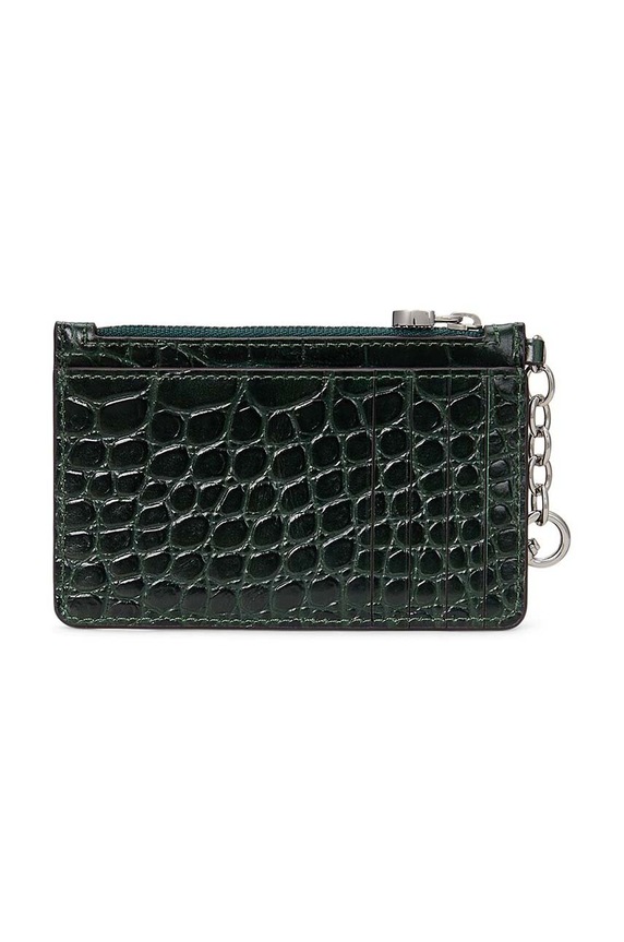Lauren Ralph Lauren portfel skórzany 432951705 zielony AW24