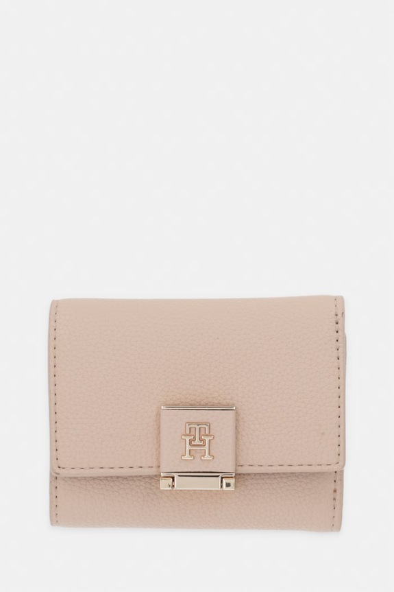 Tommy Hilfiger portfel damski beżowy AW0AW17039
