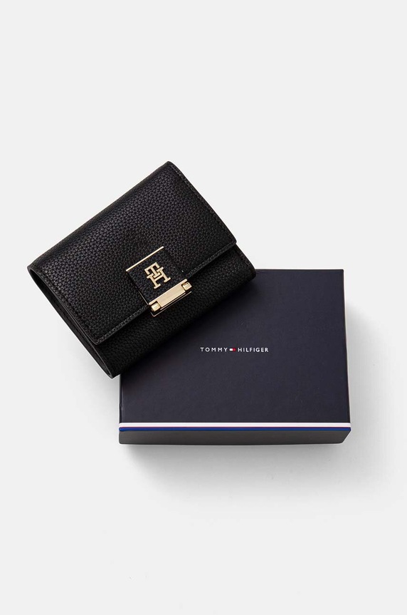 Tommy Hilfiger portofel de damă negru AW0AW17039