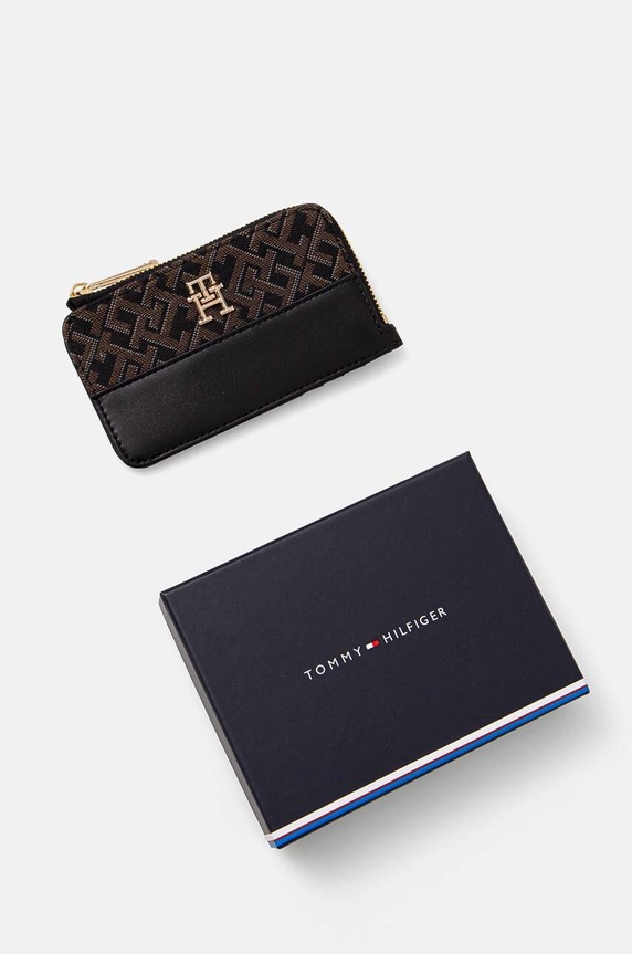 Accessori Tommy Hilfiger portafoglio AW0AW17152 nero