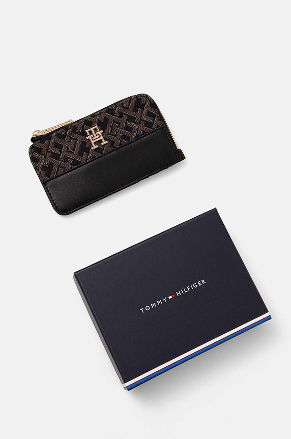 Accessori Tommy Hilfiger portafoglio AW0AW17152 nero