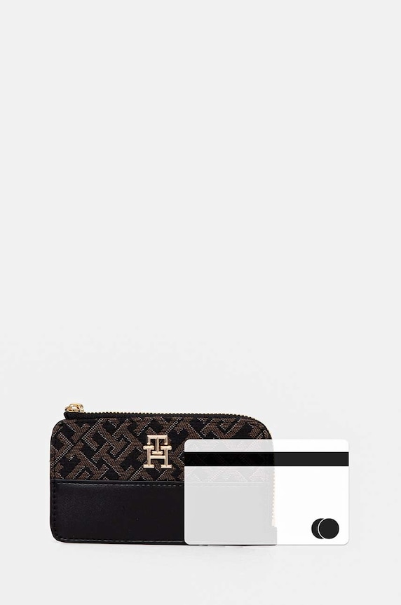 Tommy Hilfiger portafoglio nero AW0AW17152