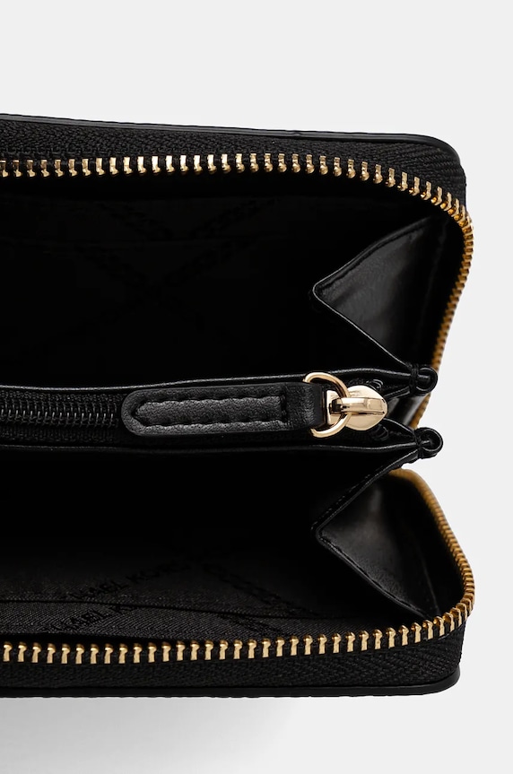 Δερμάτινο πορτοφόλι MICHAEL Michael Kors μαύρο 32T4GJ6Z5L