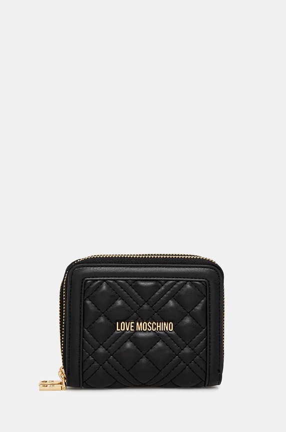 Peněženka Love Moschino hladký černá JC5634PP0L
