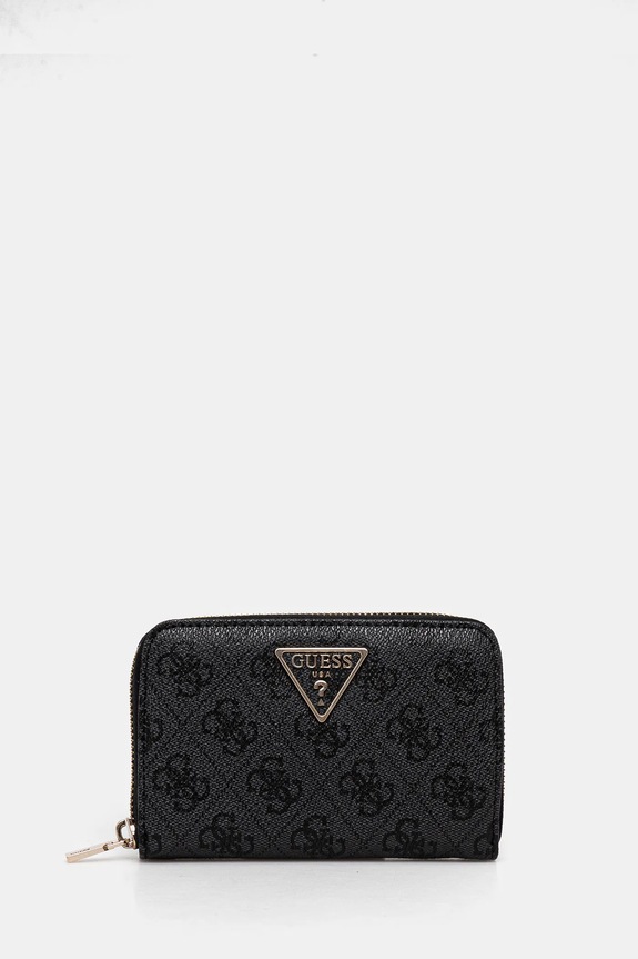 Guess portfel imitacja skóry licowej czarny SWSG85.00140