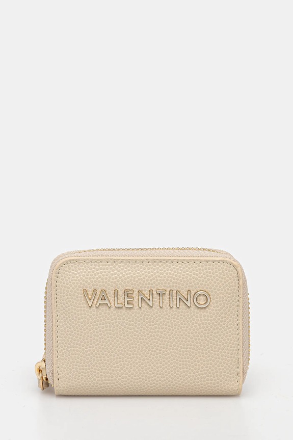 Peněženka Valentino Bags hladký béžová VPS1R4139G