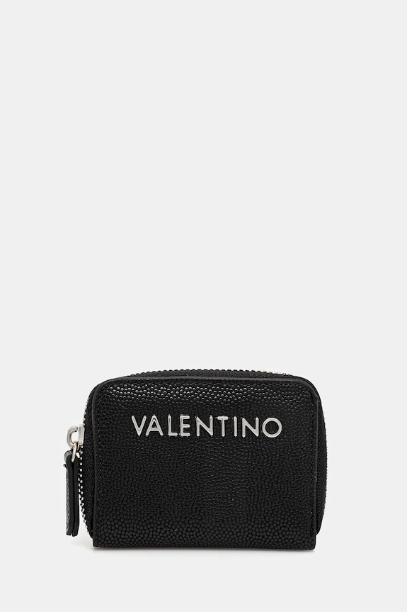 Peňaženka Valentino Bags jednofarebný čierna VPS1R4139G
