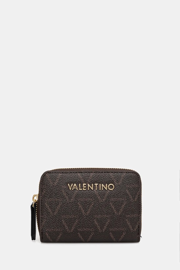 Peněženka Valentino Bags vzorovaný hnědá VPS8GT137
