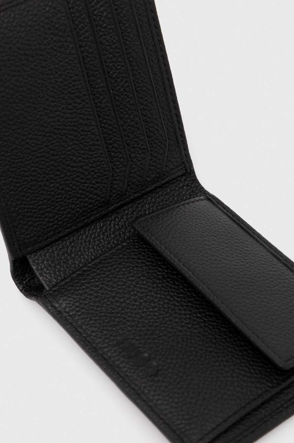 Accesorii HUGO portofel de piele 50523696 negru