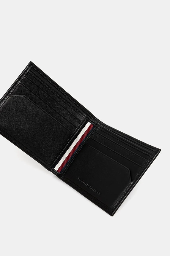 Πορτοφόλι Tommy Hilfiger AM0AM12781 μαύρο AW24