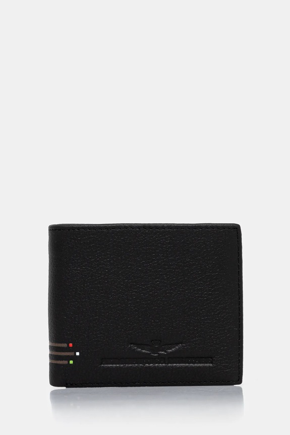 Aeronautica Militare portafoglio e portachiavi CN AM190 nero AW24