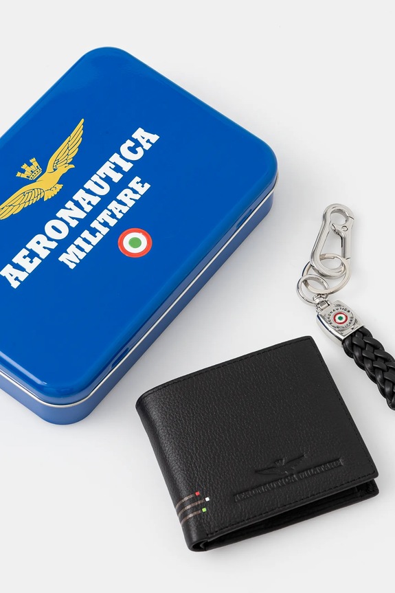 Aeronautica Militare portafoglio e portachiavi CN AM190