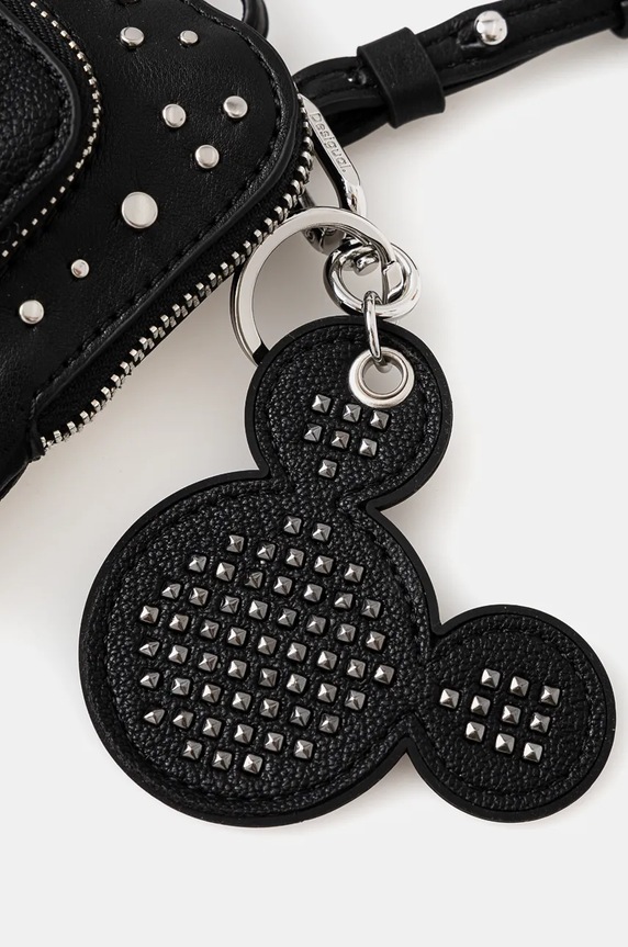 Desigual pénztárca MICKEY STUDSTYLE LIS fekete 24WAYP35
