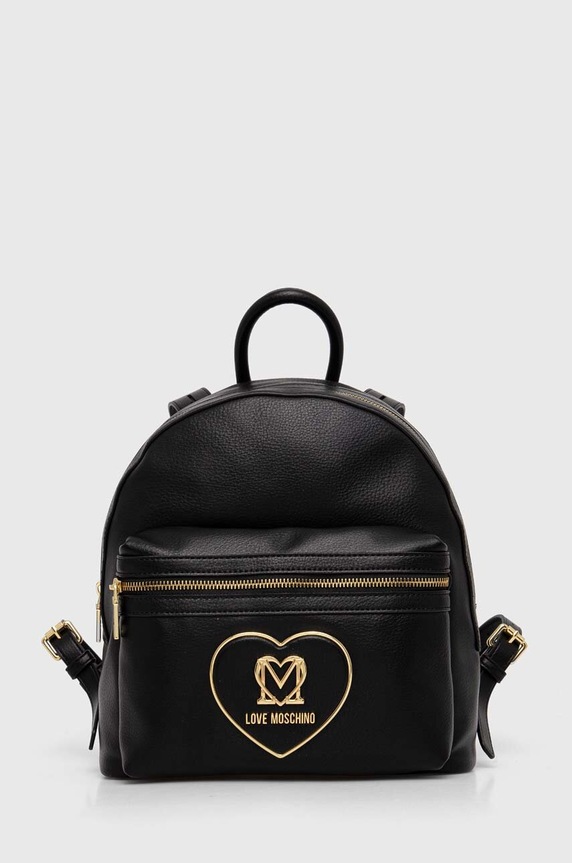 Love Moschino plecak nie mieści A4 czarny JC4123PP1L