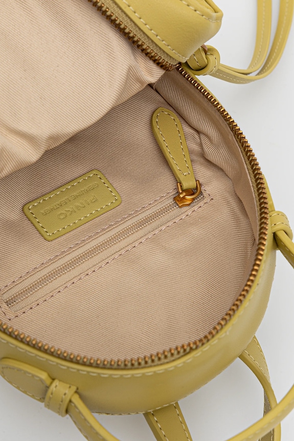 Pinko bőr hátizsák zöld 103614.A1J2