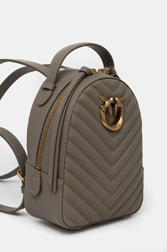 Pinko ghiozdan de piele 103614.A1J2 gri AA00