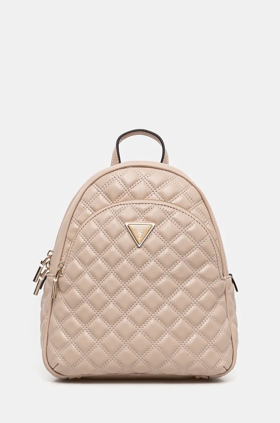 Ruksak Guess bez uzorka bež HWQG87.48320