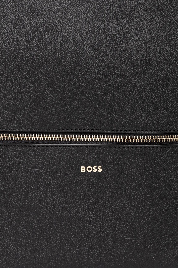 Шкіряний рюкзак BOSS чорний 50528999