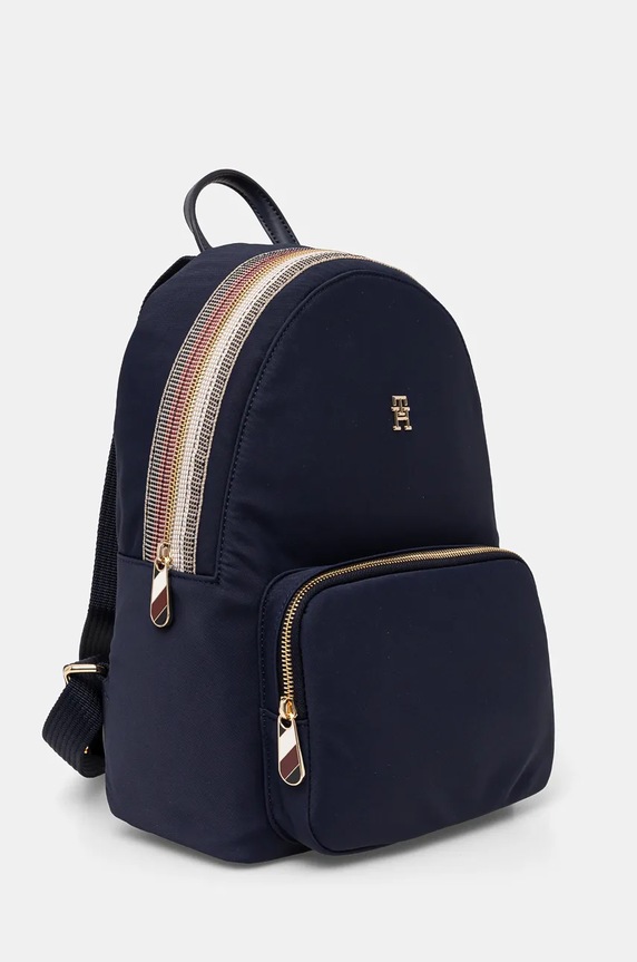 Ruksak Tommy Hilfiger AW0AW17106 tmavomodrá AW24