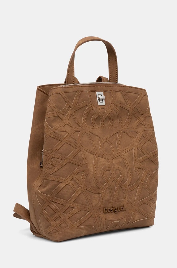 Σακίδιο πλάτης Desigual OASIS SUMY MINI 24WAKP25 καφέ AW24