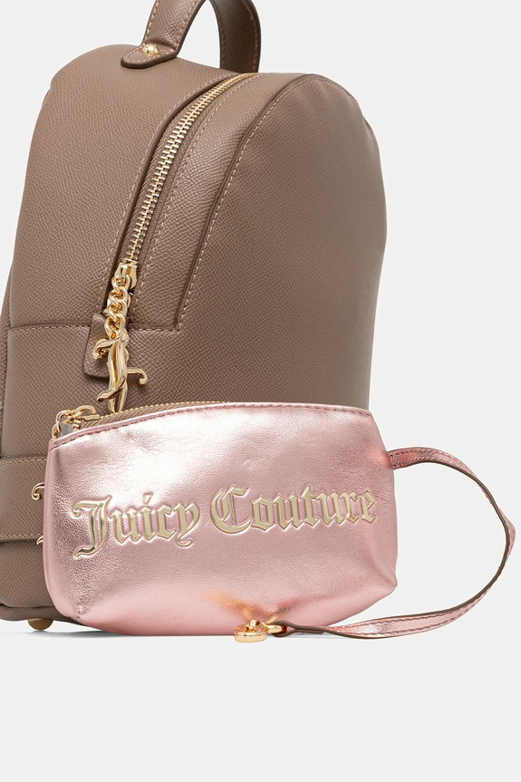 Juicy Couture plecak damski z imitacji skóry Jasmine BIJJM3061WVP brązowy