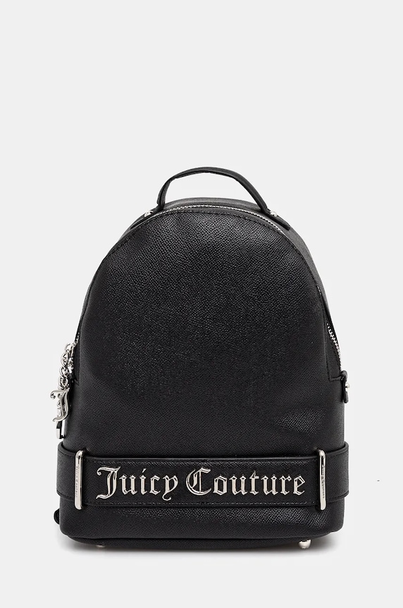 Σακίδιο πλάτης Juicy Couture Jasmine απομίμηση λείου δέρματος μαύρο BIJJM3061WVP