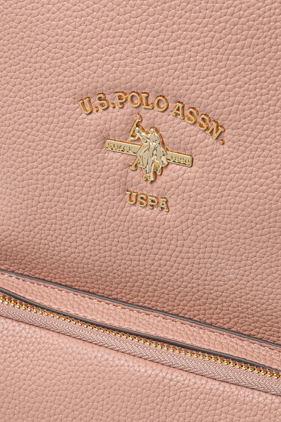 U.S. Polo Assn. plecak damski z imitacji skóry Stanford różowy BIUSS6211WVP