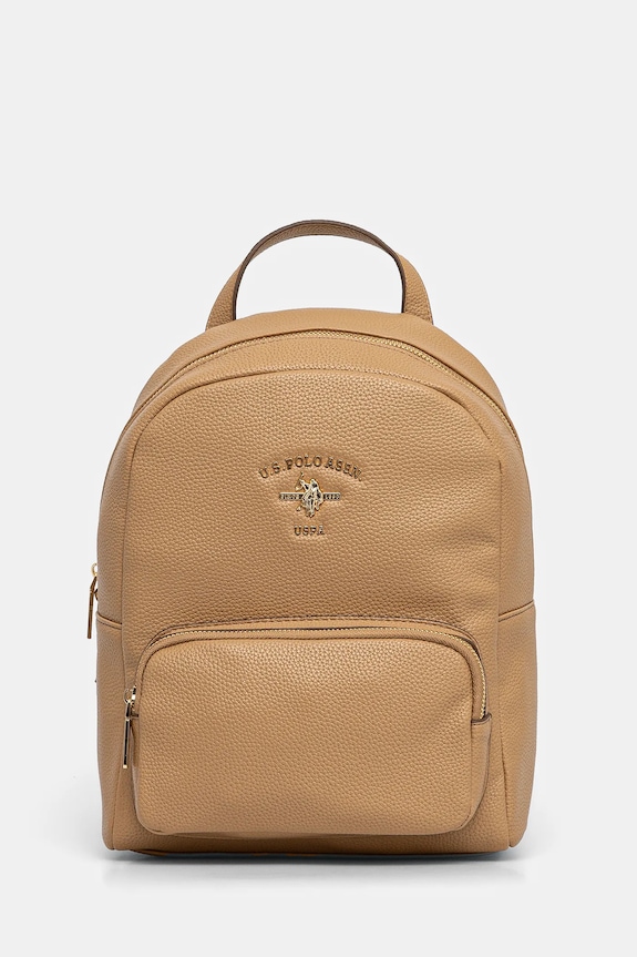 U.S. Polo Assn. plecak damski z imitacji skóry Stanford brązowy BIUSS6211WVP