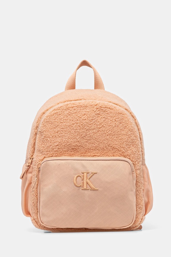 Dětský batoh Calvin Klein Jeans hladký růžová IU0IU00650.G.9BYH