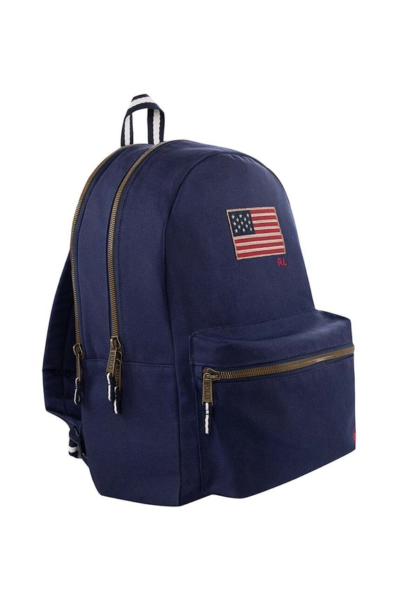 Παιδικό σακίδιο Polo Ralph Lauren 9AR137 σκούρο μπλε AW24