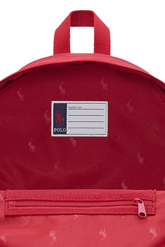 Dječji ruksak Polo Ralph Lauren crvena 9AR151
