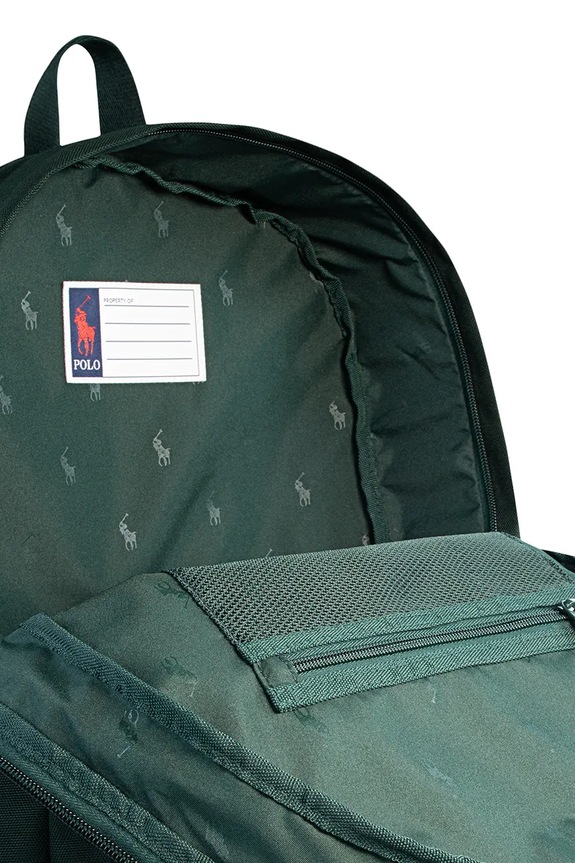 Дитячий рюкзак Polo Ralph Lauren зелений 9AR151