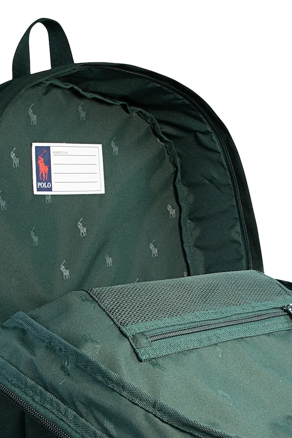 Дитячий рюкзак Polo Ralph Lauren зелений 9AR151