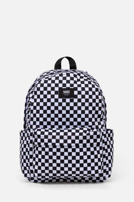 Vans rucsac Old Skool Grom Check Backpack incape in A4 negru VN000J3KY281