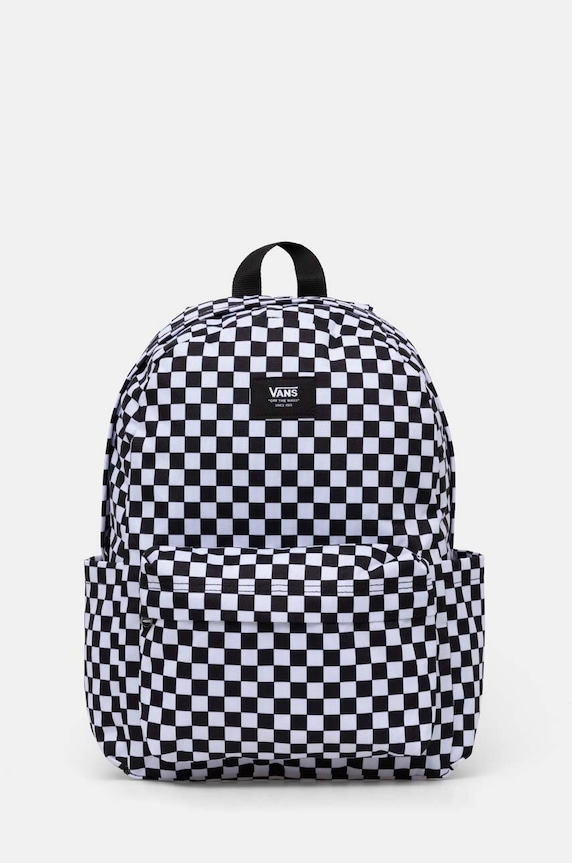 Vans rucsac Old Skool Grom Check Backpack incape in A4 negru VN000J3KY281