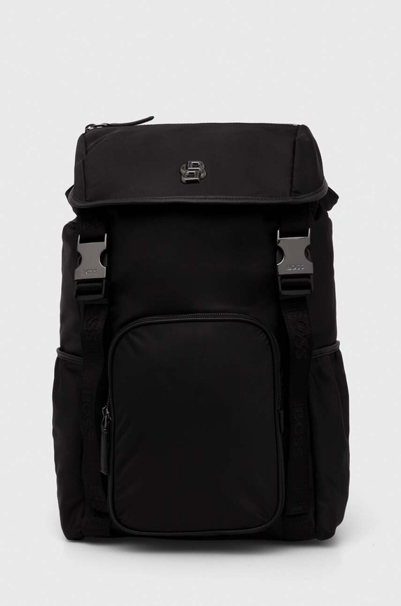 BOSS plecak B_Icon_Backpack mieści A4 czarny 50516809