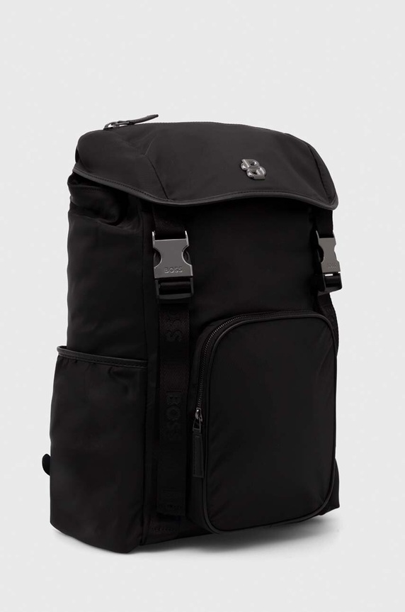 BOSS plecak B_Icon_Backpack 50516809 czarny SS25