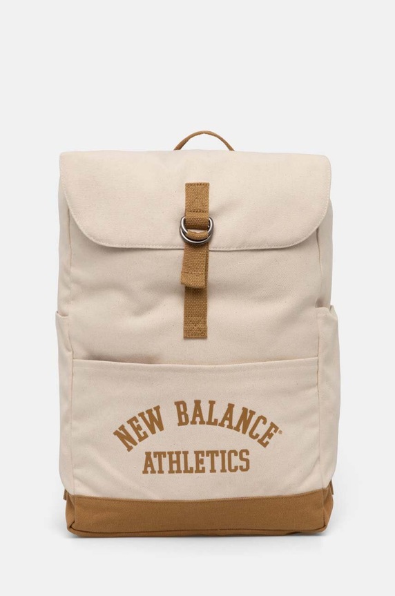 Ruksak New Balance potlač béžová LAB23170GIN