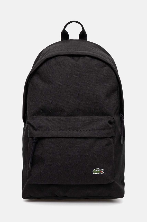 Ruksak Lacoste jednofarebný čierna NU4592NE