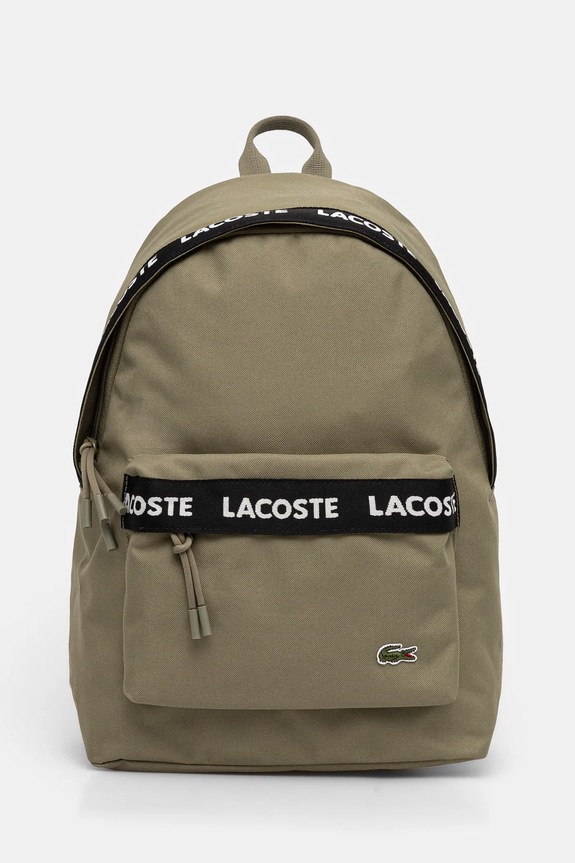Batoh Lacoste nášivka zelená NU4685NZ