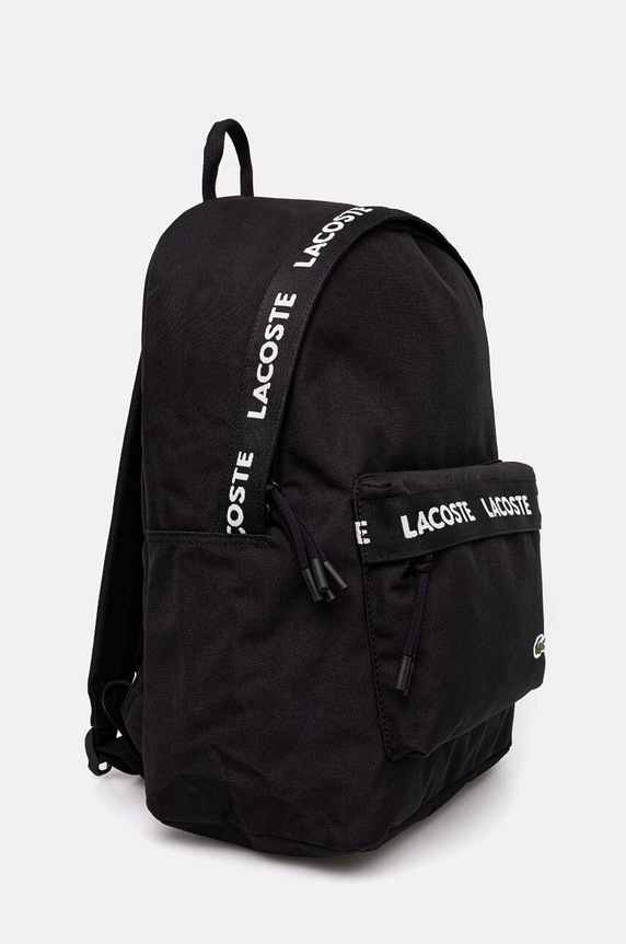Σακίδιο πλάτης Lacoste NU4685NZ μαύρο AW24