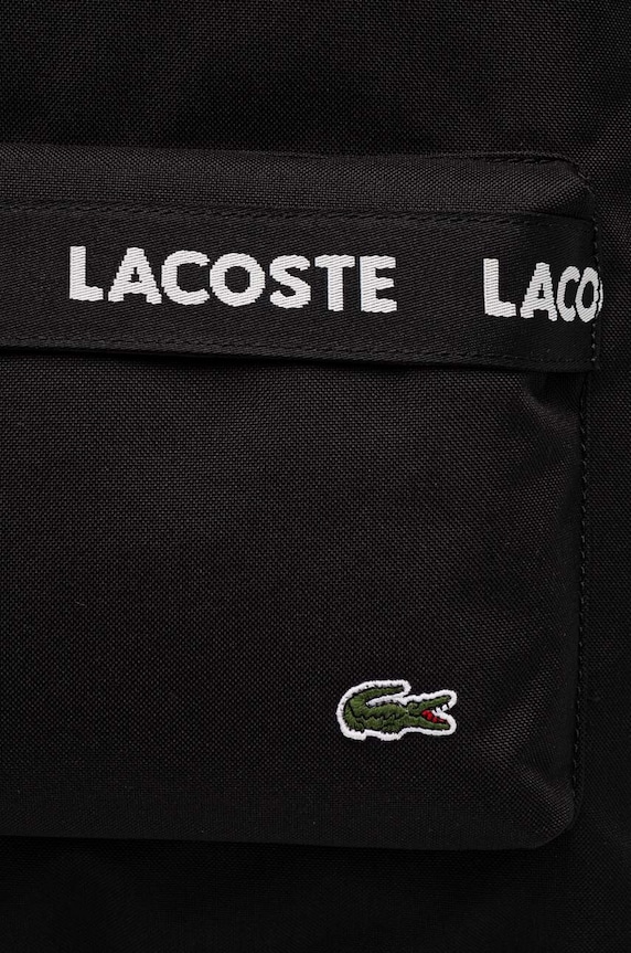 Σακίδιο πλάτης Lacoste μαύρο NU4685NZ