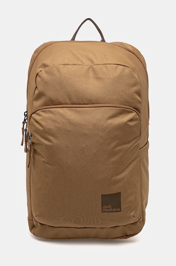 Ruksak Jack Wolfskin Taubenberg jednofarebný béžová A62529