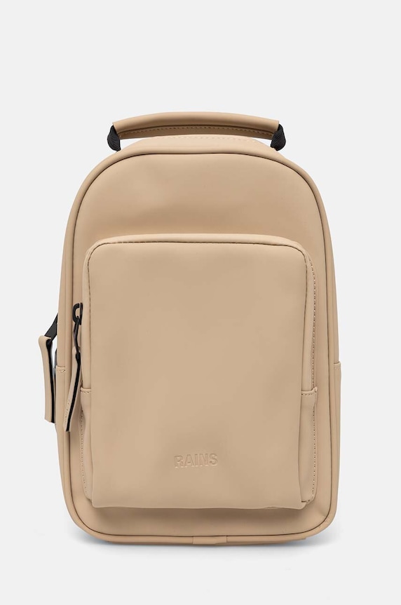 Ruksak Rains Book Daypack Mini W3 jednofarebný béžová 13690.24