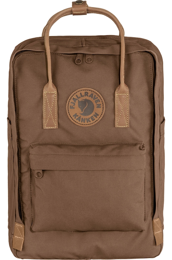 Σακίδιο πλάτης Fjallraven Kanken no. 2 Laptop 15 λείο δέρμα καφέ F23803.238