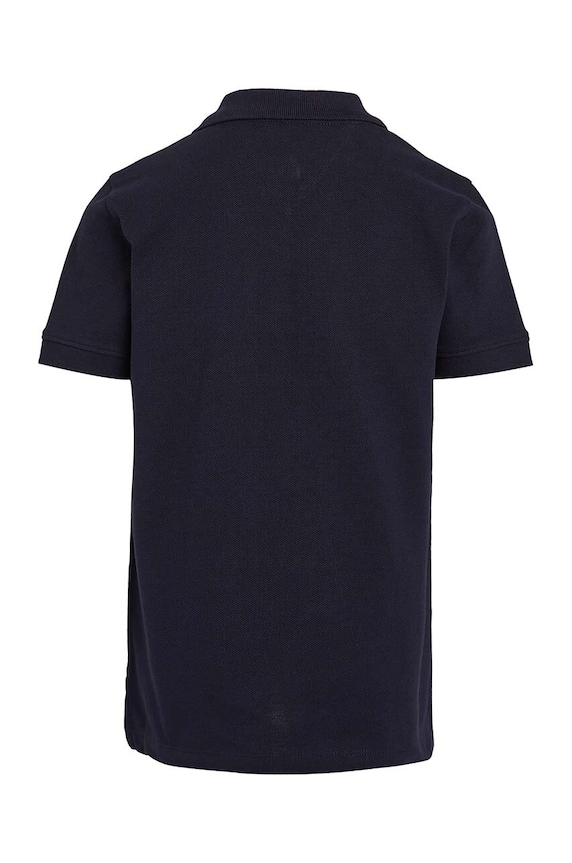 Chlapec Detská bavlenná polokošeľa Tommy Hilfiger KB0KB09025.9BYH.128.176 tmavomodrá
